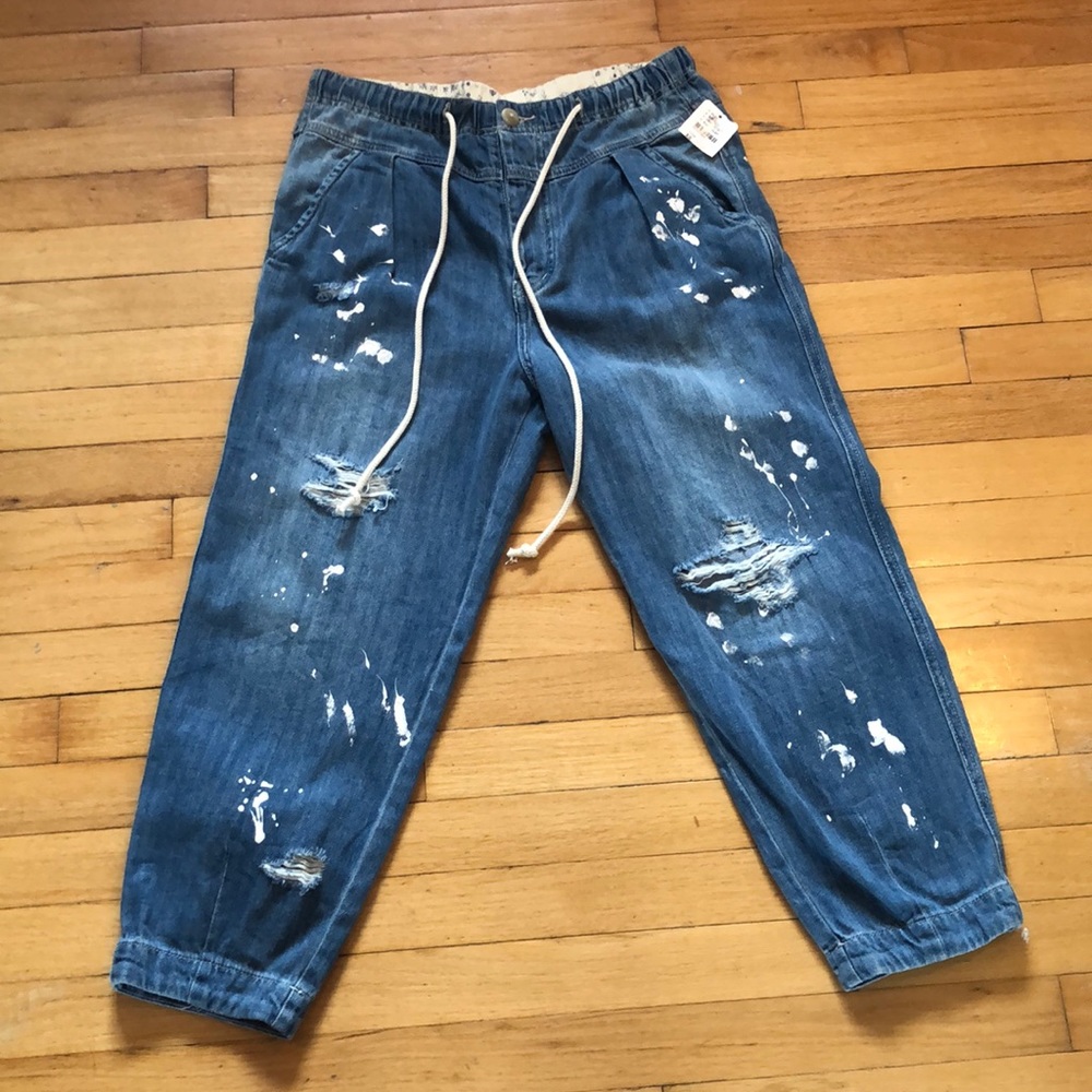 Free People xs distressed jeans